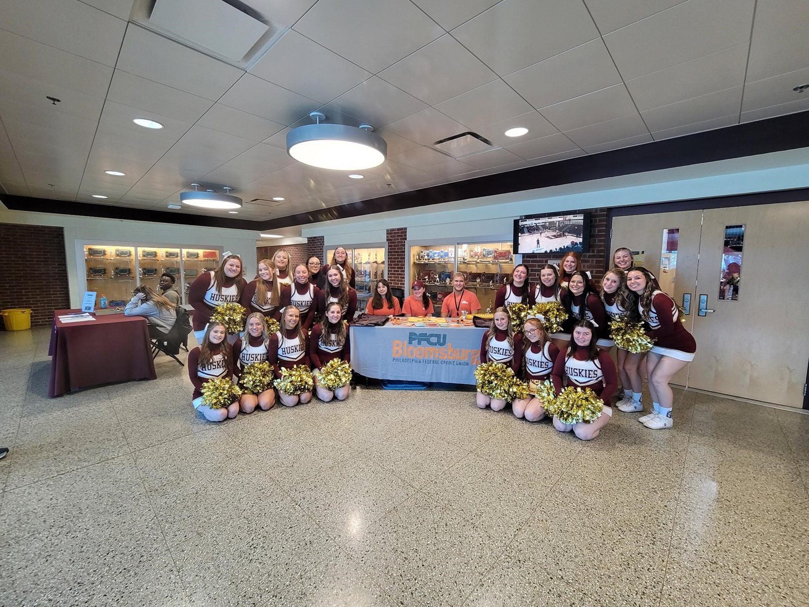 Employees from PFCU's Bloomsburg Branch