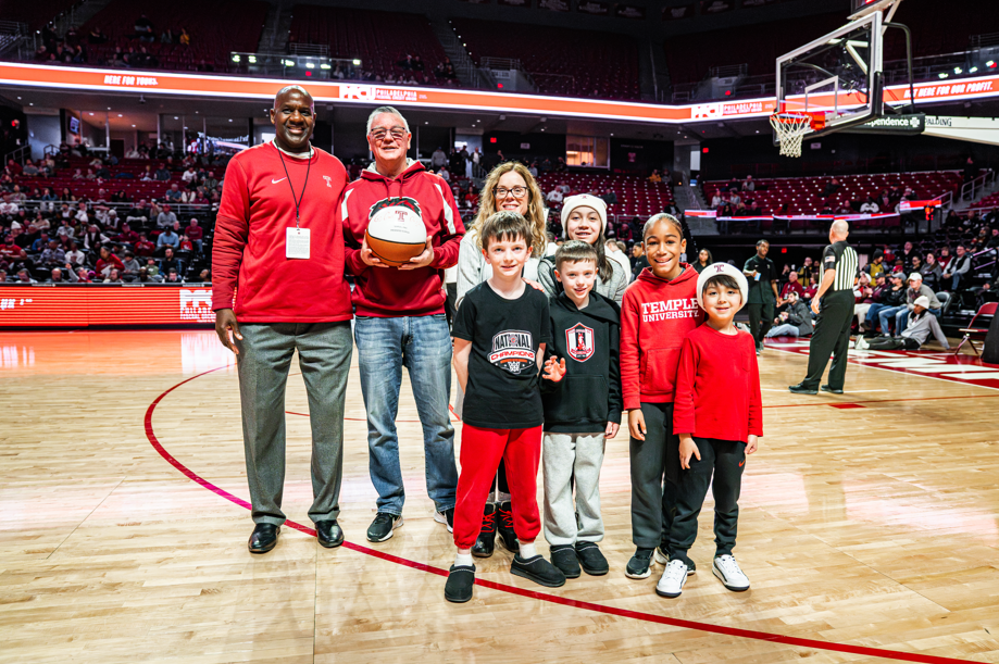 Temple University Men’s Basketball Sponsorship Game