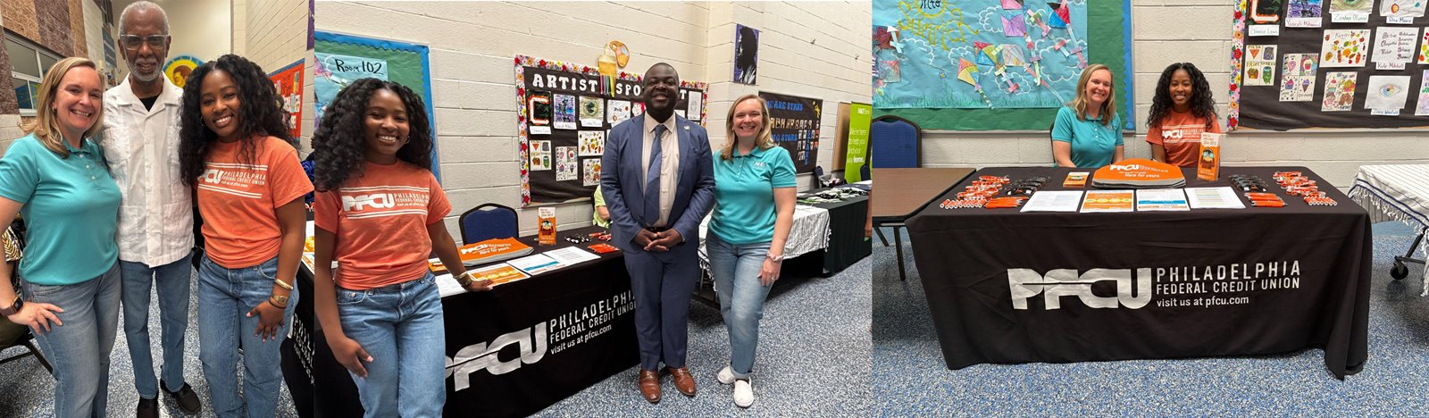 Leanne DeWitt, Business Development Manager and Yahné Jackson, Community Relations Specialist and Accredited Financial Educator, representing PFCU at the Homeownership Conference hosted by Senator Art Haywood, Councilman Anthony Phillips, and State Representative Andre Carroll.